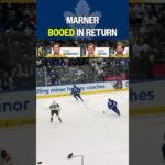 Marner receives icy welcome in return to Toronto