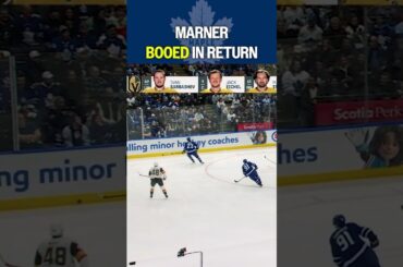 Marner receives icy welcome in return to Toronto