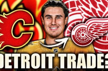 STEVE YZERMAN JUST GOT A BRAND NEW TRADE OPPORTUNITY WITH THE CALGARY FLAMES… ZACH WHITECLOUD?