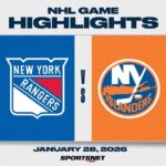 NHL Highlights | Rangers vs. Islanders - January 28, 2026