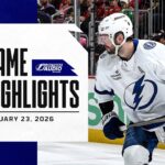 Lightning vs. Blackhawks | Lightning Radio Highlights | January 23, 2026