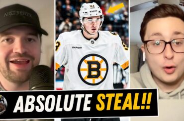 Bruins FLEECED Maple Leafs in Fraser Minten Deal | Poke The Bear