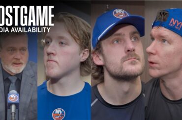 New York Islanders Postgame Availability | NYI 5 vs NYR 2