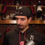 Hischier, Siegenthaler and Keefe on the Palat trade and loss to Jets