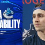 Linus Karlsson & Assistant Coach Scott Young Practice Media at UBC (Jan 24, 2026)