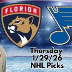 Florida Panthers vs St. Louis Blues 1/29/2026 NHL Picks  | Jason Sharpe NHL Odds and Predictions