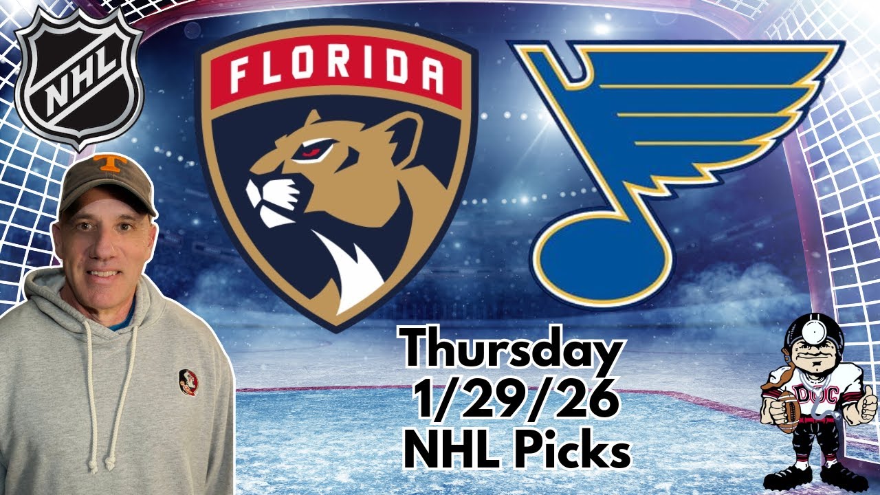 Florida Panthers vs St. Louis Blues 1/29/2026 NHL Picks  | Jason Sharpe NHL Odds and Predictions
