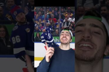 He was born to be a Villain.. and he clearly LOVES IT😂 #hockey #nhl #tampabaylightning