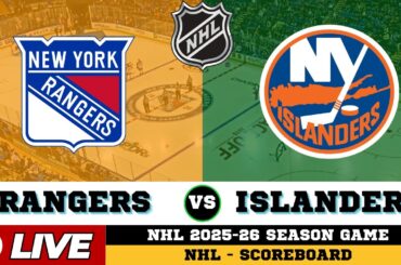 🔴LIVE : New York Rangers Vs New York Islanders | NHL 2026 | NHL Live SCOREBOARD