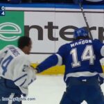 Wayne Simmonds vs Patrick Maroon Apr 21, 2022