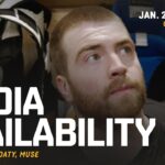 Brazeau, McGroarty, Muse Media Availability (1.29.26) | Pittsburgh Penguins