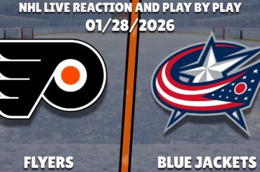Flyers vs Blue Jackets | Philadelphia Flyers vs Columbus Blue Jackets | Live Reaction