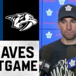 John Tavares | Post Game vs Nashville Predators  | October 14, 2025