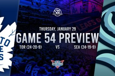 Toronto Maple Leafs vs Seattle Kraken Game 54 Preview: Lineups, Goaltenders, & Best Bets