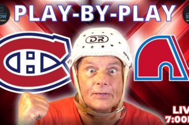 Montreal Canadiens vs Colorado Avalanche | Live Play by Play & Reaction