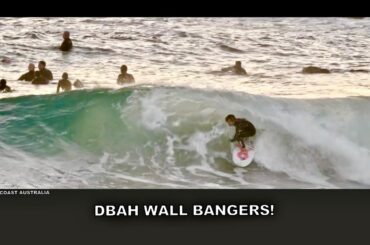 Surfing A Duranbah Wall Banger Session!  Jack Robinson, Liam O’Brien & Co!