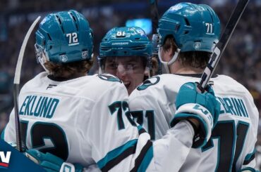 Sharks Stun Oilers With Two Goals In Opening 95 Seconds
