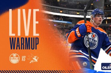 ARCHIVE | Warmup  -  Oilers vs Sharks