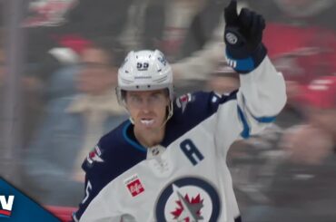 Jets' Mark Scheifele Finishes Off Passing Play With Top-Shelf Snipe
