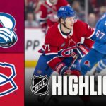 Avalanche vs. Canadiens | NHL Highlights | January 29, 2026
