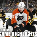 Philadelphia Flyers vs. Boston Bruins | Full Game Highlights | ESPN NHL