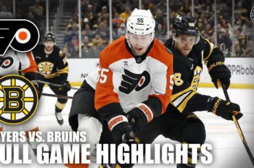Philadelphia Flyers vs. Boston Bruins | Full Game Highlights | ESPN NHL