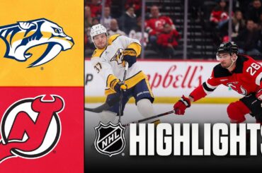 Predators vs. Devils | NHL Highlights | January 29, 2026