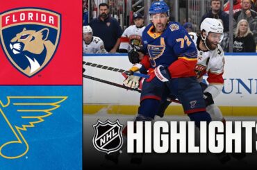 Panthers vs. Blues | NHL Highlights | January 29, 2026