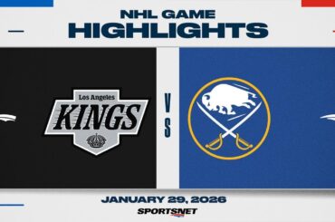 NHL Highlights | Kings vs. Sabres - January 29, 2026