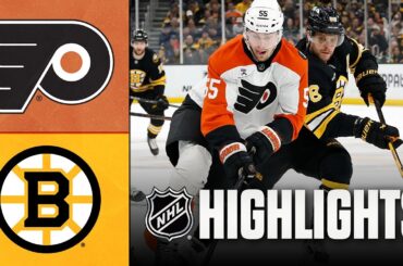 Flyers vs. Bruins | NHL Highlights | January 29, 2026