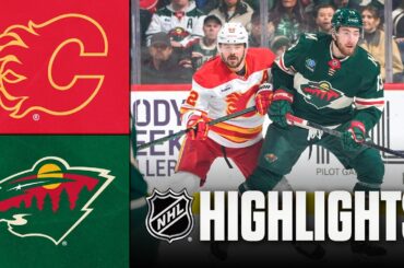 Flames vs. Wild | NHL Highlights | January 29, 2026
