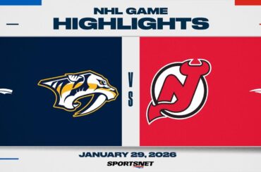 NHL Highlights | Predators vs. Devils - January 29, 2026