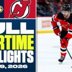 Nashville Predators at New Jersey Devils | FULL Overtime Highlights - January 29, 2026
