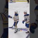 Rasmus Dahlin makes a pass over everyone to find Jack Quinn who puts it home 🔥