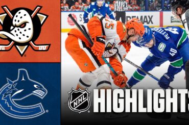 Ducks vs. Canucks | NHL Highlights | January 29, 2026