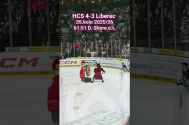 HC Sparta 4-3 Liberec 61:51 — Devin Shore scores the OT winner for Sparta #shorts #sparta #extraliga