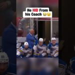 I'm not playing tonight coach 😂😭 #hockey #nhl