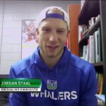Jordan Staal joins NHL Tonight following Hurricanes win over Mammoth