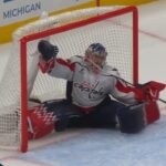 Red Wings' Alex DeBrincat Forces OT With Long Goal Off Camera Hole