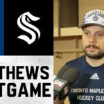 Auston Matthews | Post Game at Seattle Kraken | January 29, 2026