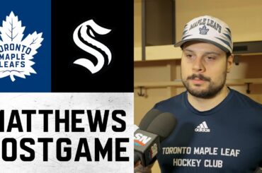 Auston Matthews | Post Game at Seattle Kraken | January 29, 2026