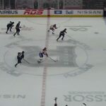 Laval Rocket's Kaapo Kähkönen makes a big save vs. Manitoba Moose's Phillip Di Giuseppe 1/16/26