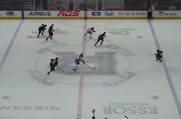 Laval Rocket's Kaapo Kähkönen makes a big save vs. Manitoba Moose's Phillip Di Giuseppe 1/16/26