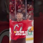 Dug deep into the utility belt for this one. #jesperbratt #devilsvspredators #NHL #njdevils #shorts