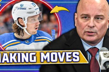 Blues make INTERESTING moves... - This is Crazy