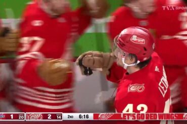 John Leonard lance les Wings en avant