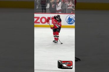 NJ Devils Nico Hischier Stickhandles #njdevils #shorts #shortsvideo #shortvideo #short #devils