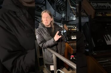 Tobias Forge of Ghost at the Habs game! 🤘 #NHL #Shorts