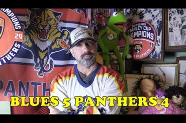 Florida Panthers Lose to St. Louis Blues 5-4 Time Is Running Out