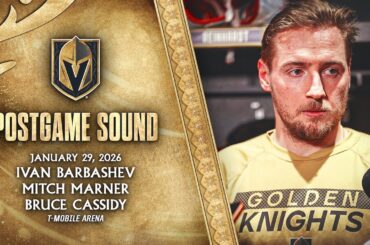 🎥 POSTGAME SOUND: Barbashev, Marner & Cassidy